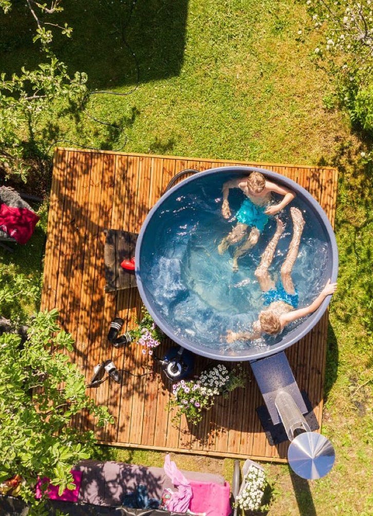 Nordic Bain, bain nordique, sauna, brasero, Détente